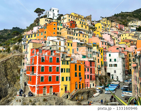 イタリアの世界遺産　チンクエ・テッレ（リオマッジョーレ） 133160946