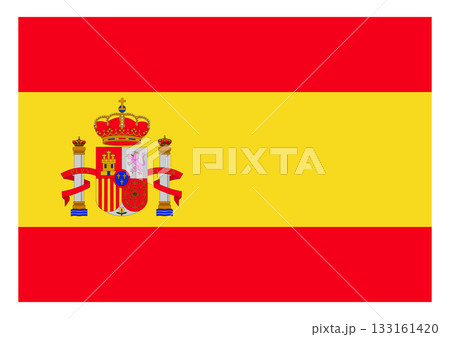 スペインの国旗 133161420
