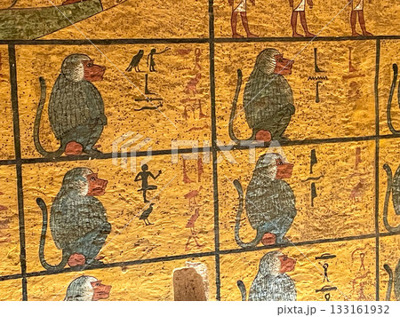 ルクソール・王家の谷 ツタンカーメンの墓室 ルクソール・王家の谷 ツタンカーメンの墓室 133161932