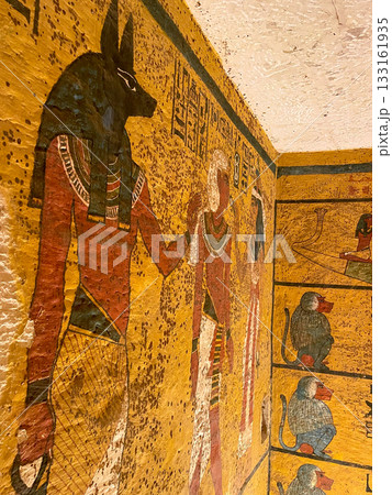 ルクソール・王家の谷 ツタンカーメンの墓室 ルクソール・王家の谷 ツタンカーメンの墓室 133161935