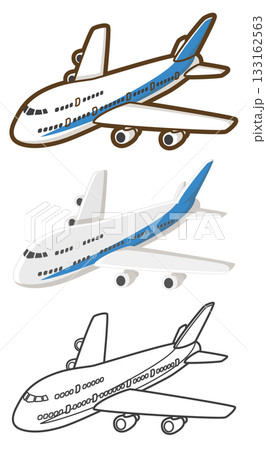 飛行機（旅客機） 133162563