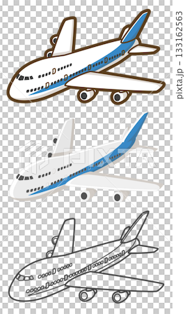 airplane (passenger plane) 133162563