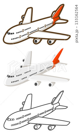 飛行機（旅客機） 133162564