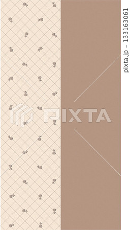 Soft Pastel Patterns with Florals, Fruits, and Cute Motifs for Notebook Designs 133163061