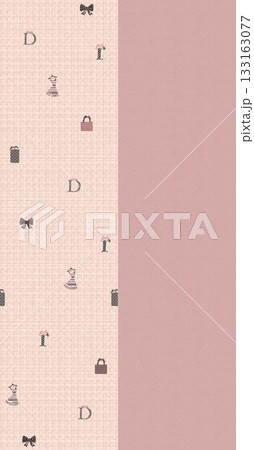 Soft Pastel Patterns with Florals, Fruits, and Cute Motifs for Notebook Designs 133163077