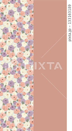 Soft Pastel Patterns with Florals, Fruits, and Cute Motifs for Notebook Designs Soft Pastel Patterns with Florals, Fruits, and Cute Motifs for Notebook Designs 133163189
