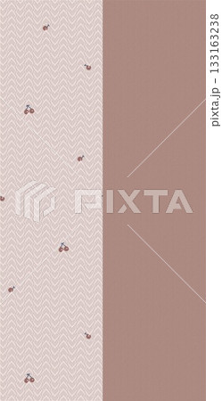 Soft Pastel Patterns with Florals, Fruits, and Cute Motifs for Notebook Designs 133163238