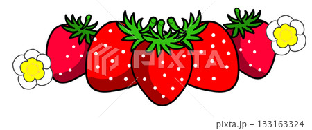 いちごいっぱいアイコン 133163324