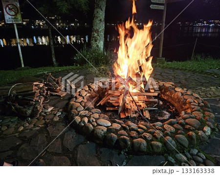 This is bonfire from wood  133163338