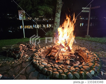 This is bonfire from wood  133163340
