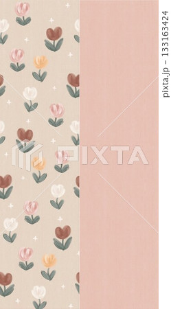 Soft Pastel Patterns with Florals Fruits and Cute Motifs for Notebook Designs Soft Pastel Patterns with Florals Fruits and Cute Motifs for Notebook Designs 133163424