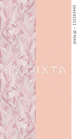 Soft Pastel Patterns with Florals Fruits and Cute Motifs for Notebook Designs 133163445