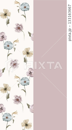 Soft Pastel Notebook Cover Designs with Delicate Patterns and Florals 133163667