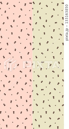 Soft Pastel Patterns with Florals Fruits and Cute Motifs for Notebook Designs Soft Pastel Patterns with Florals Fruits and Cute Motifs for Notebook Designs 133163850