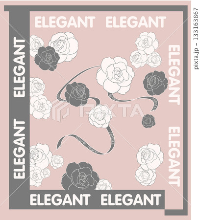 Soft Pastel Patterns with Florals Fruits and Cute Motifs for Notebook Designs 133163867