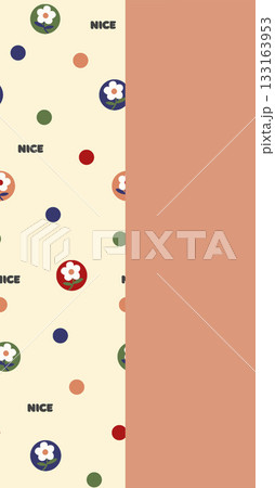 Soft Pastel Patterns with Florals Fruits and Cute Motifs for Notebook Designs Soft Pastel Patterns with Florals Fruits and Cute Motifs for Notebook Designs 133163953