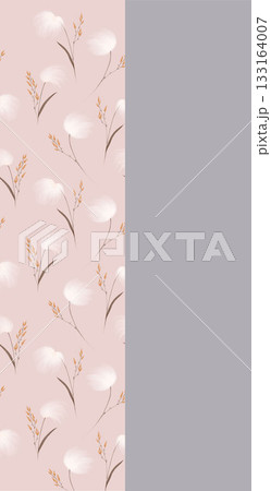 Soft Pastel Patterns with Florals Fruits and Cute Motifs for Notebook Designs 133164007