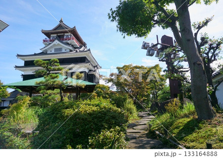 日本庭園と清州城 日本庭園と清州城 133164888