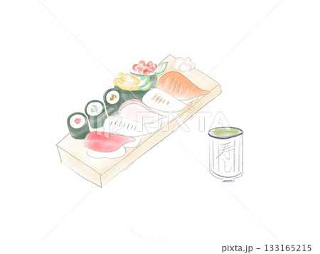 お寿司10貫 133165215