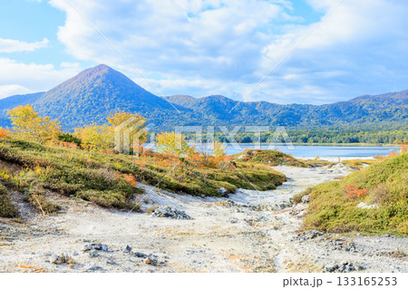秋の霊場恐山　青森県むつ市 133165253