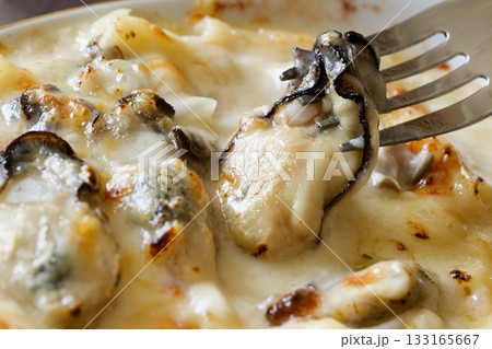 牡蠣のマカロニグラタン 133165667