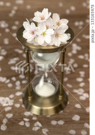  Spring time and cherry blossoms 133165978