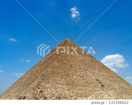 エジプト・ギザ 三大ピラミッド・クフ王のピラミッド エジプト・ギザ 三大ピラミッド・クフ王のピラミッド 133166022