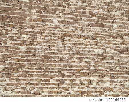 エジプト・ギザ　三大ピラミッド・クフ王のピラミッド 133166025