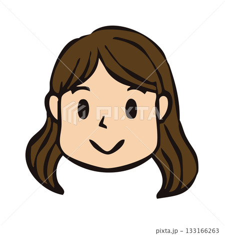 アイコン_人物・子ども・女の子・姉 133166263
