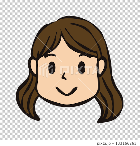アイコン_人物・子ども・女の子・姉 133166263