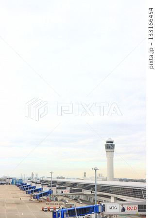 愛知県常滑市、中部国際空港の風景 133166454
