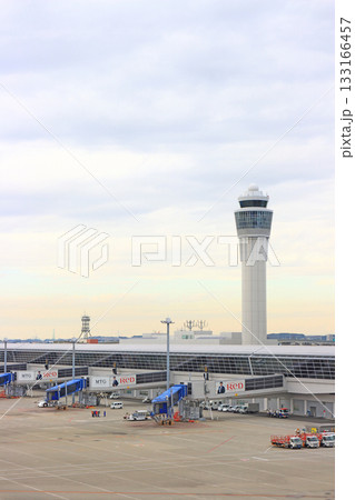 愛知県常滑市、中部国際空港の風景 133166457