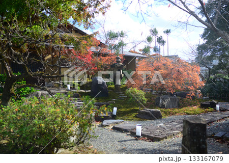 京都大覚寺大沢池望雲亭露地 京都大覚寺大沢池望雲亭露地 133167079