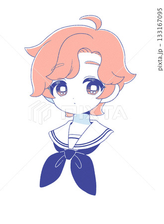 セーラー服の子 セーラー服の子 133167095