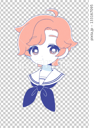 Sailor suit girl Sailor suit girl 133167095