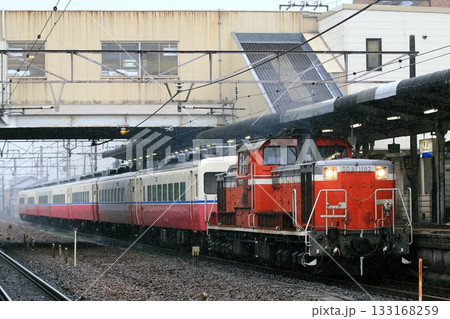 DD51　14系リゾート車　団体臨時列車 133168259