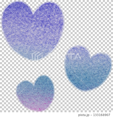 Beautiful watercolor heart icon image illustration Beautiful watercolor heart icon image illustration 133168907