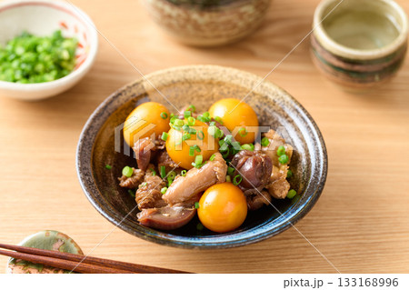 鶏もつ煮 133168996