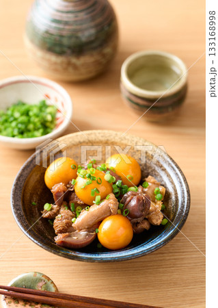 鶏もつ煮 133168998