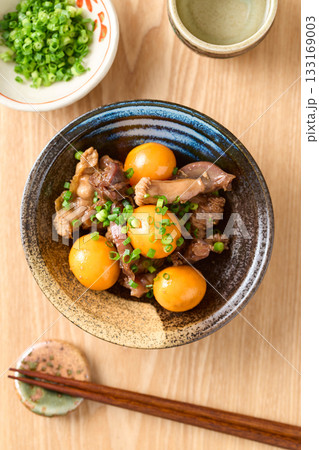 鶏もつ煮 鶏もつ煮 133169003