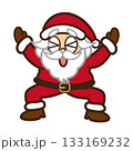 元気で陽気なサンタクロース 133169232