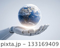 未来の地球を支えるAIテクノロジーのイメージ 133169409