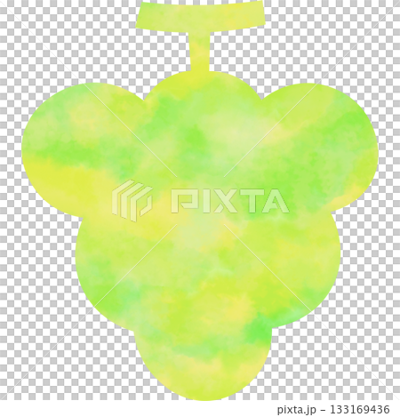 精美的水彩葡萄圖示圖像插圖 精美的水彩葡萄圖示圖像插圖 133169436