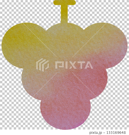 Beautiful watercolor grape icon image illustration Beautiful watercolor grape icon image illustration 133169648