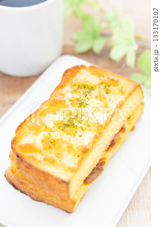 おいしいクロックムッシュとコーヒーのモーニング 133170107
