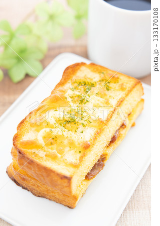 おいしいクロックムッシュとコーヒーのモーニング 133170108