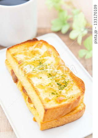 おいしいクロックムッシュとコーヒーのモーニング 133170109