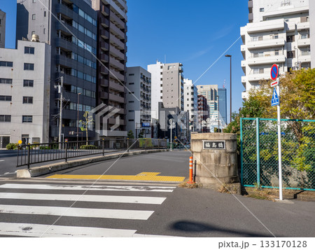 大島川西支川に架かる「福島橋」の銘板(東京都江東区) 大島川西支川に架かる「福島橋」の銘板(東京都江東区) 133170128