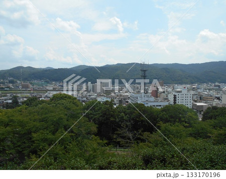 津山城からの津山市 津山城からの津山市 133170196