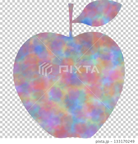 Beautiful watercolor pattern apple icon image illustration Beautiful watercolor pattern apple icon image illustration 133170249